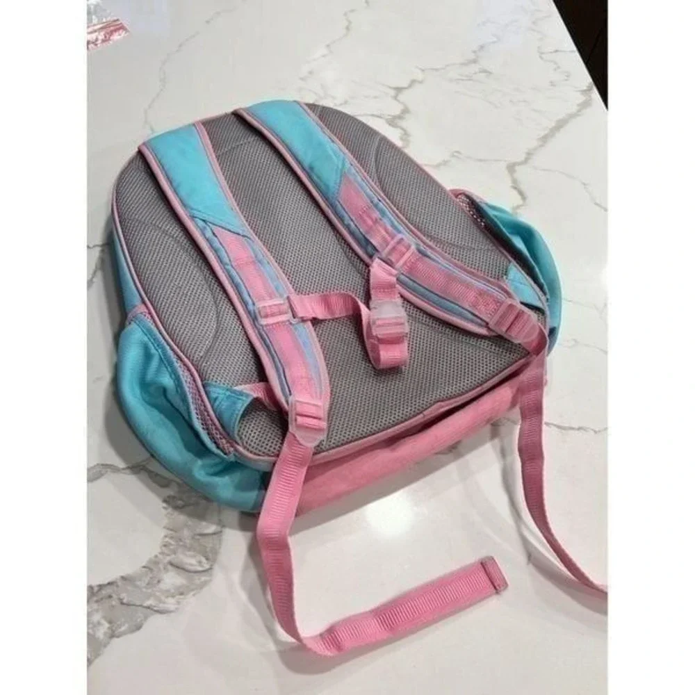 Pottery Barn‎ Kids girl pink aqua Backpack